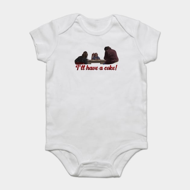 Boondock Saints: I'll have a coke Baby Bodysuit by 51Deesigns